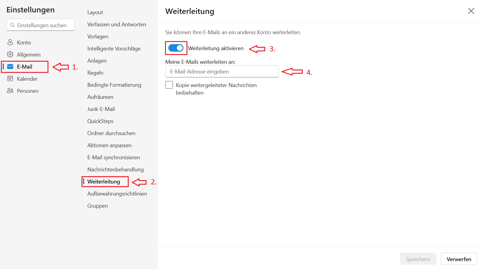 Microsoft 365 - Mail Weiterleitung - 3.png