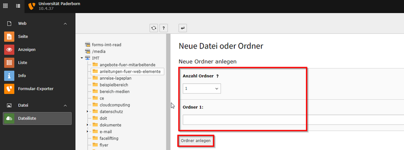 Datei:Screenshot TYPO3 Ordner anlegen 02.png