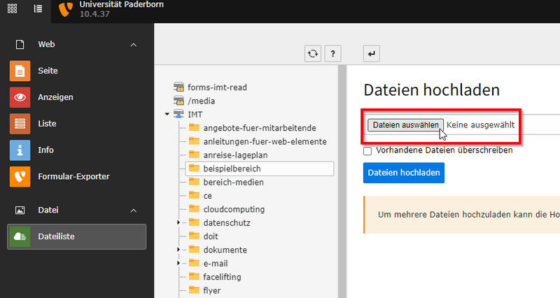 Datei:Screenshot TYPO3 Dateien hochladen 03.png